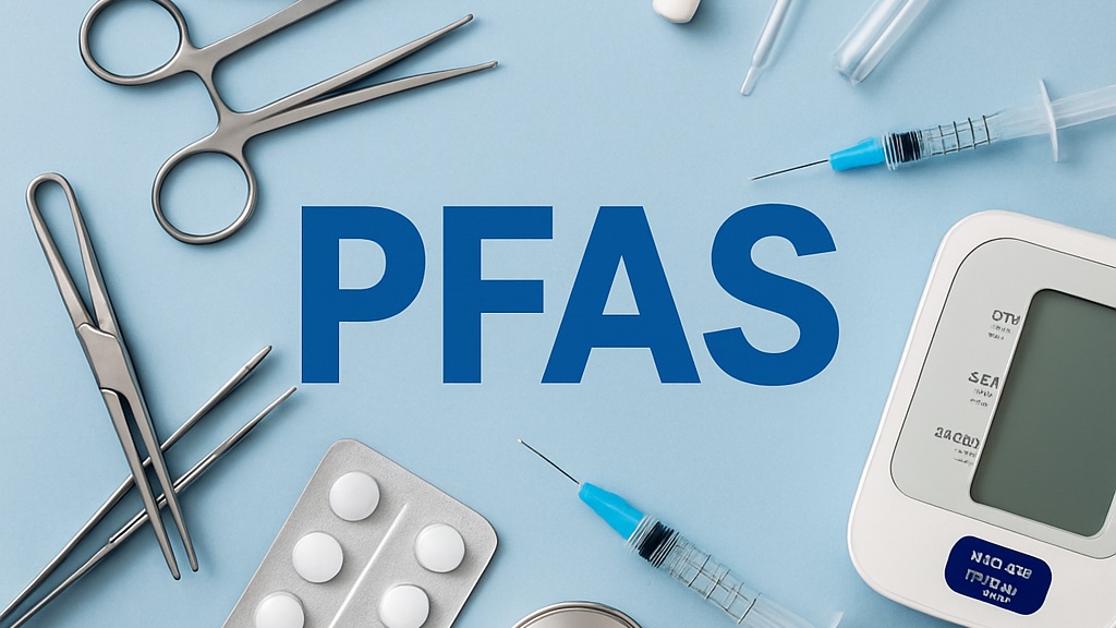 PFAS pone en riesgo los fluoropolímeros esenciales para dispositivos médicos