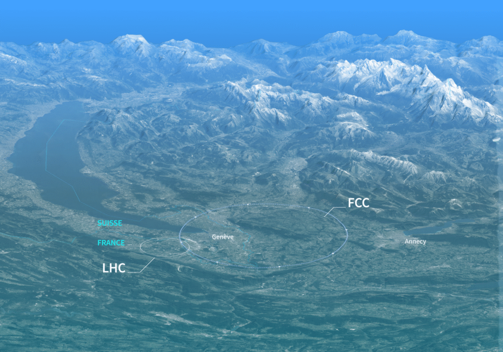 Comienza la consulta pública sobre el futuro colisionador circular en Suiza y Francia