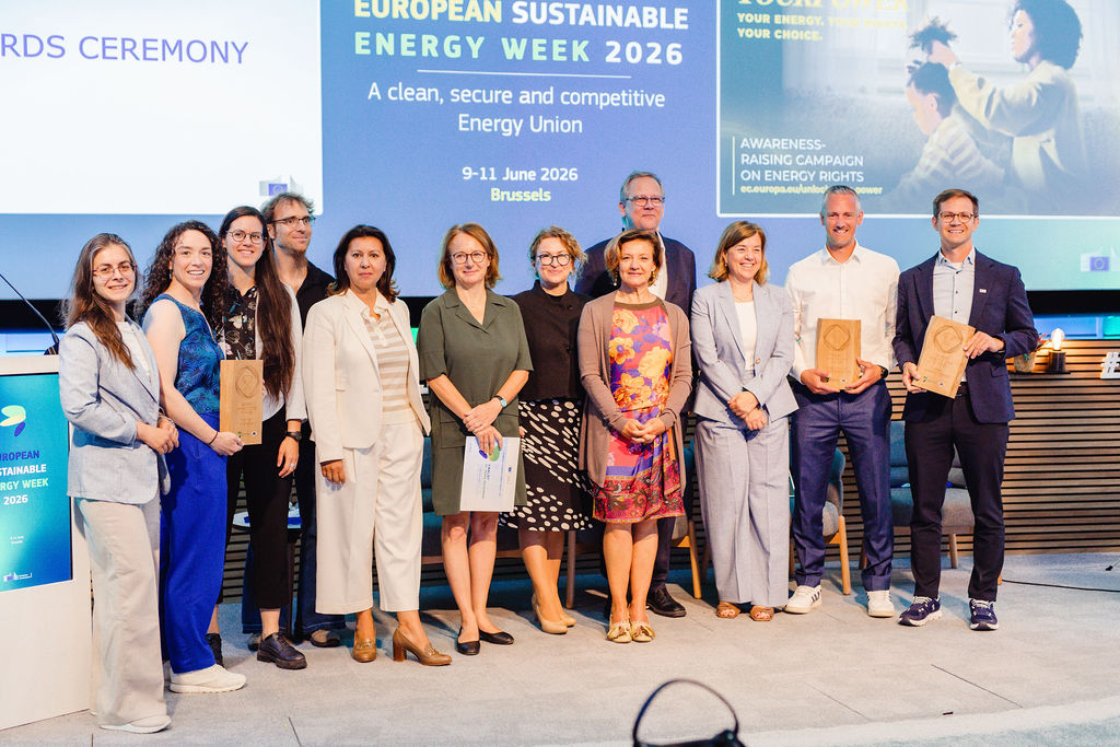 Se anuncian los ganadores de los Premios Europeos de Energía Sostenible 2026