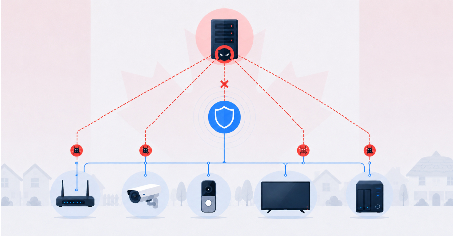 La Agencia Canadiense de Espionaje utiliza la primera orden judicial para eliminar dispositivos infectados por botnets