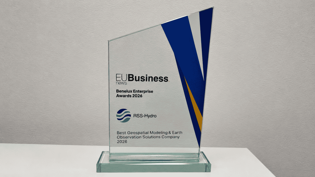 RSS-Hydro gana un importante premio en los Benelux Enterprise Awards por su innovación geoespacial