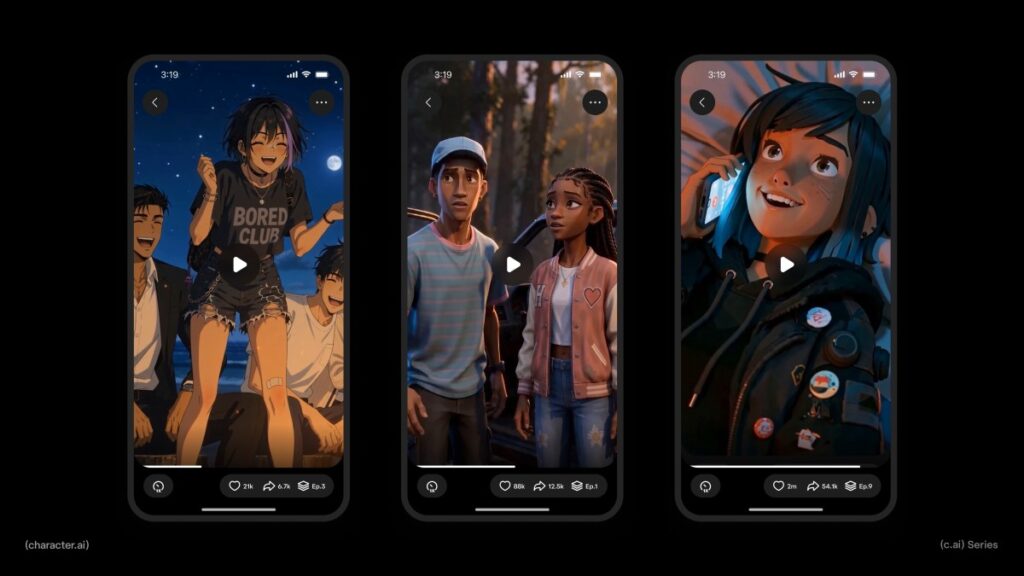 Character.AI ingresa al espacio del microdrama con su propia creación, pero con un giro