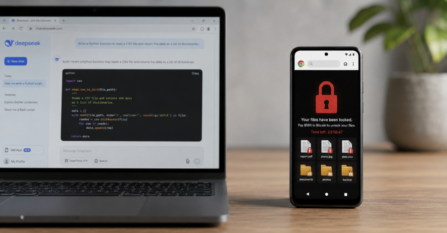 El ransomware de navegador generado por IA explota la API de Chromium en Windows y Android