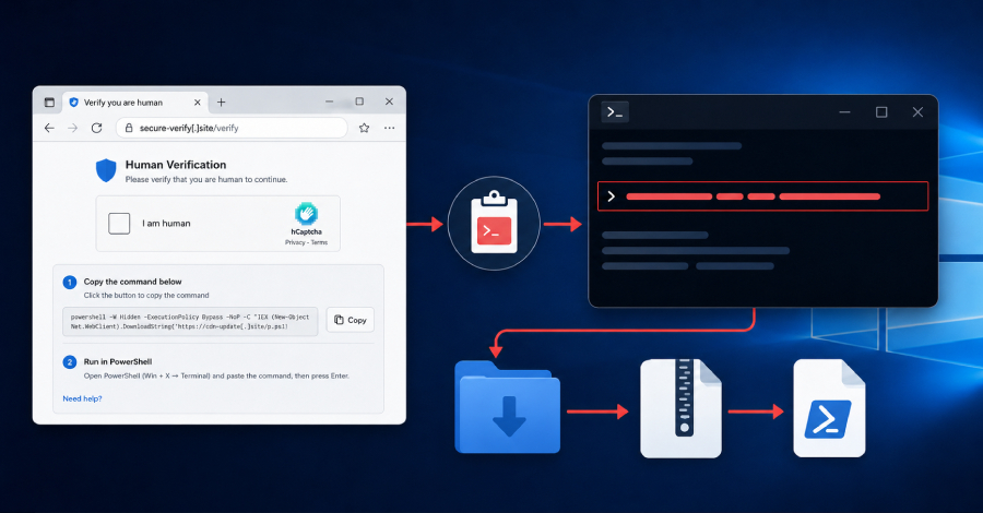 Los investigadores analizan 3000 cargas útiles de ClickFix en vivo y exponen la entrega de malware impulsada por API