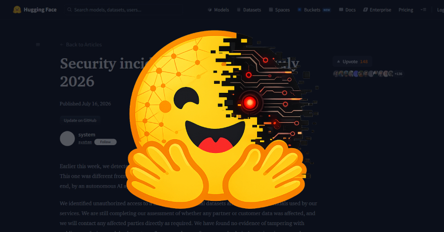 Hugface, el repositorio de modelos de IA más grande del mundo, está comprometido por agentes autónomos de IA