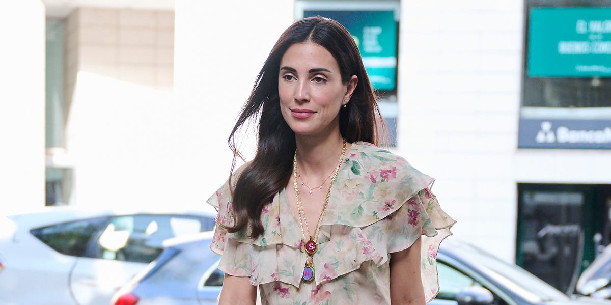 Sassa de Osma se convierte en la invitada de boda mejor vestida con este vestido boho romántico de firma española