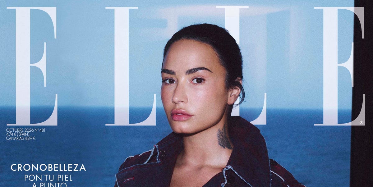 Demi Lovato y los nuevos comienzos con ELLE octubre