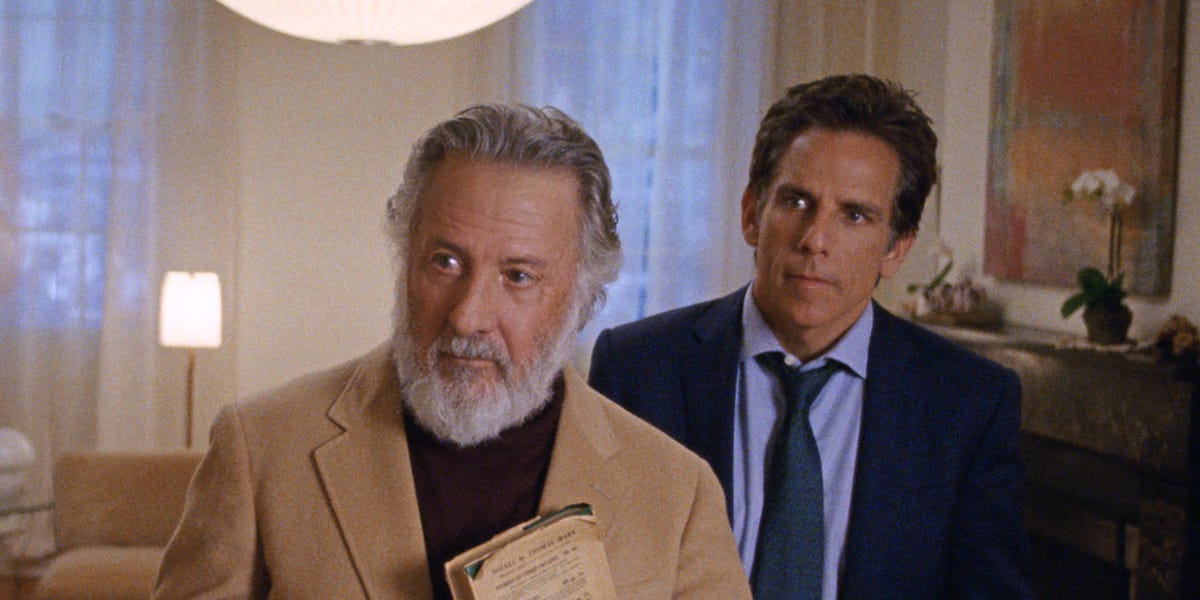 Fue considerada la mejor película de Netflix y la acabo de descubrir ahora, con Ben Stiller y Dustin Hoffman