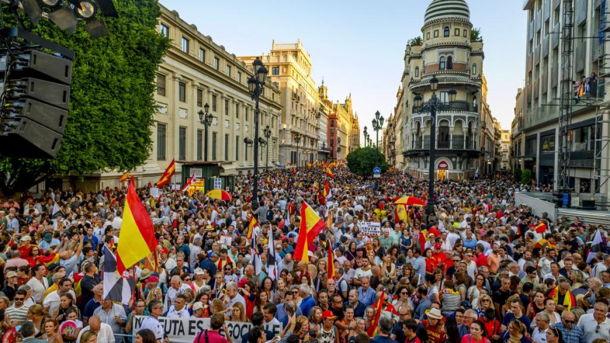 ¿Era esta una manifestación de apoyo a Ceuta?