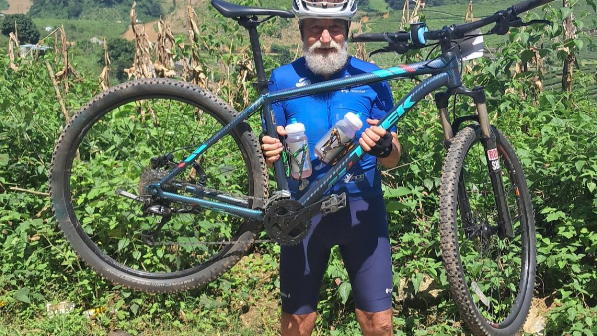 Con 78 años mi vida es deporte y aventura