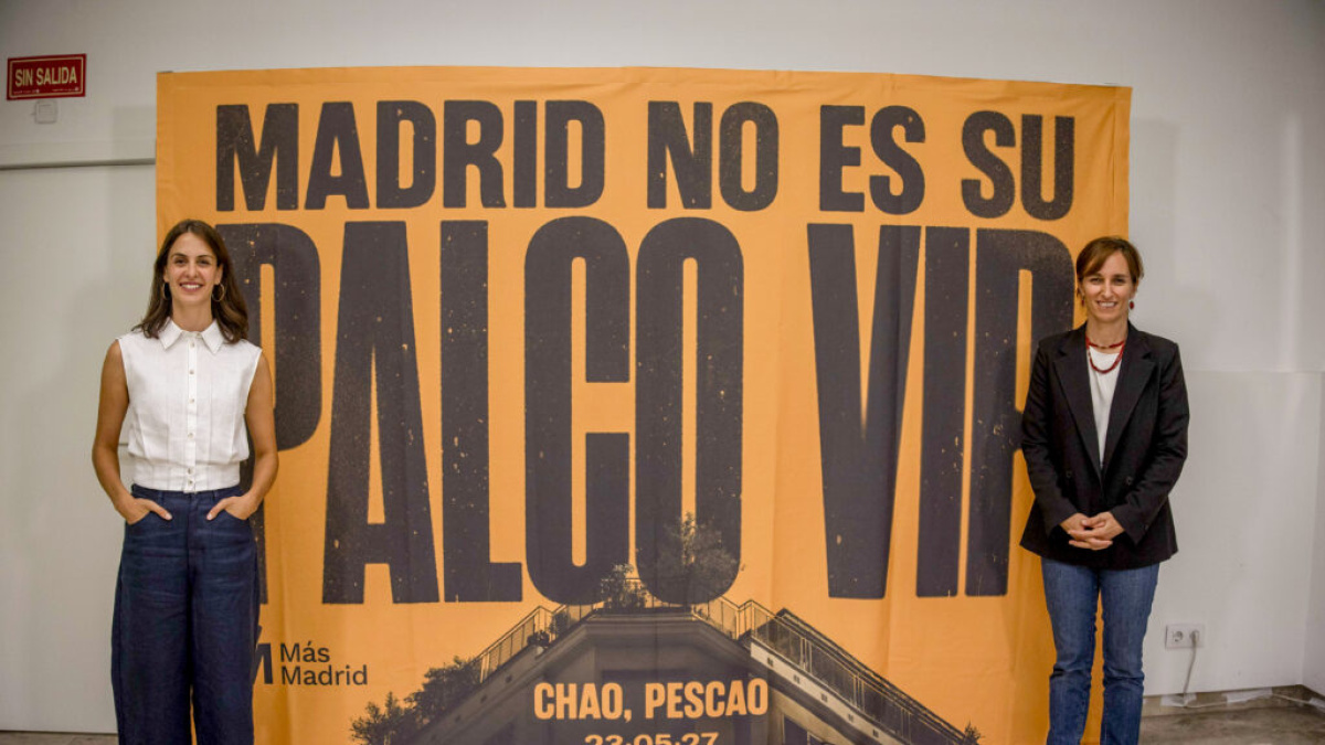 Más Madrid carga contra Ayuso y su política de «palco VIP» en una campaña con la vista puesta en las elecciones de mayo