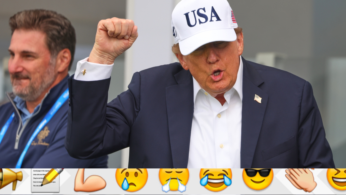 Trump cambia el tenis por el golf y la final empieza a la hora y sin colas
