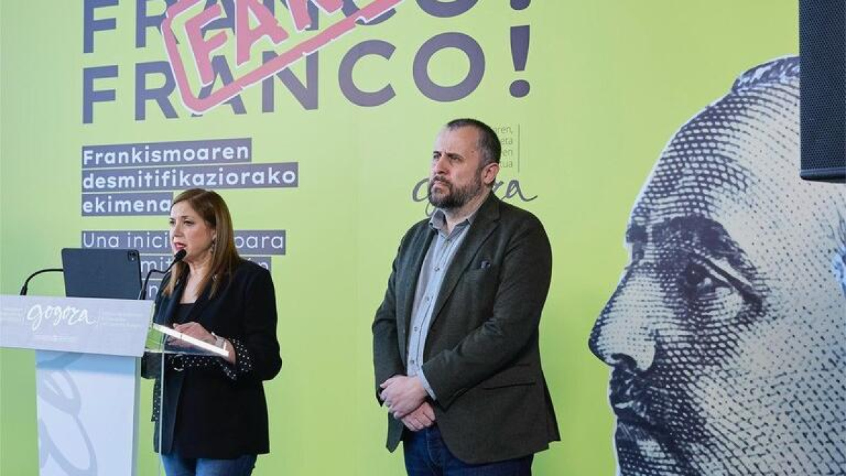 El Instituto Vasco de la Memoria denuncia mensajes con «amenazas» de la Falange: «Os vigilamos»