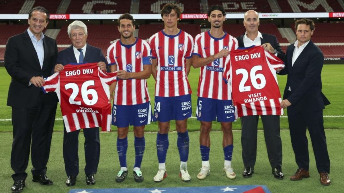 El Atlético sella el compromiso con ERGO