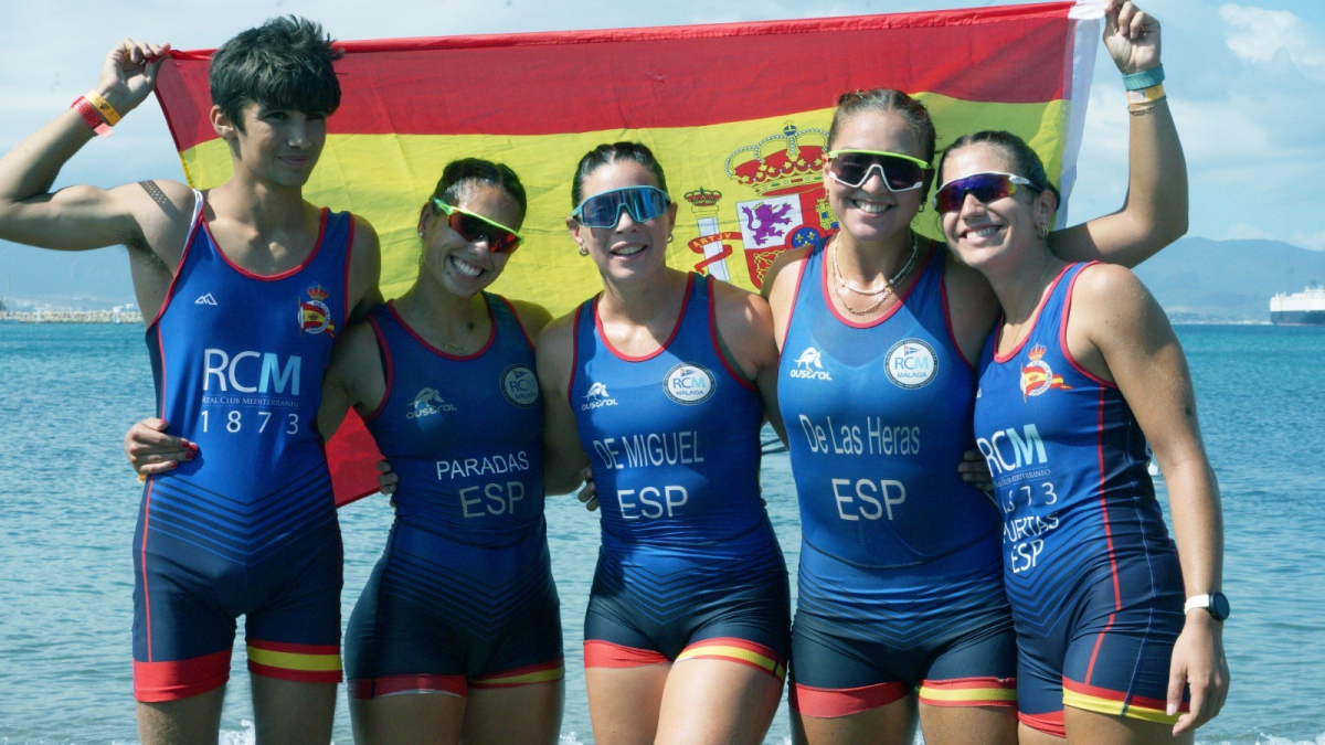 España conquista tres medallas más en los Europeos de remo de mar