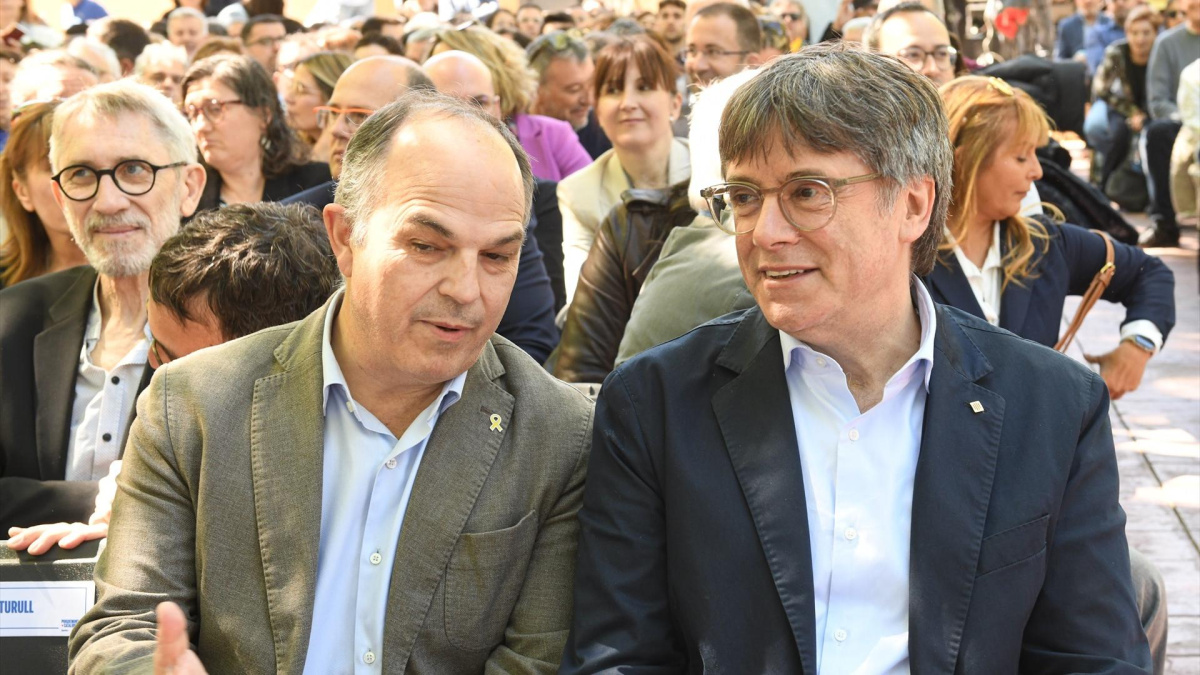 El Tribunal Constitucional avala amnistiar el delito de malversación a Turull y abre la puerta al regreso de Puigdemont