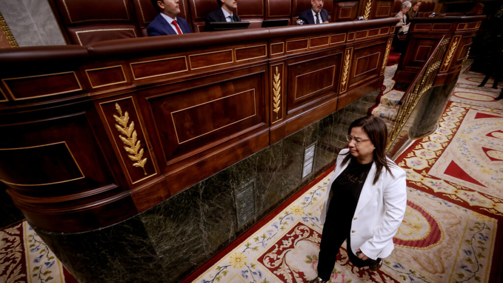 Los letrados del Congreso avalan la apertura de un expediente sancionador a la diputada del PP que mostró gas pimienta