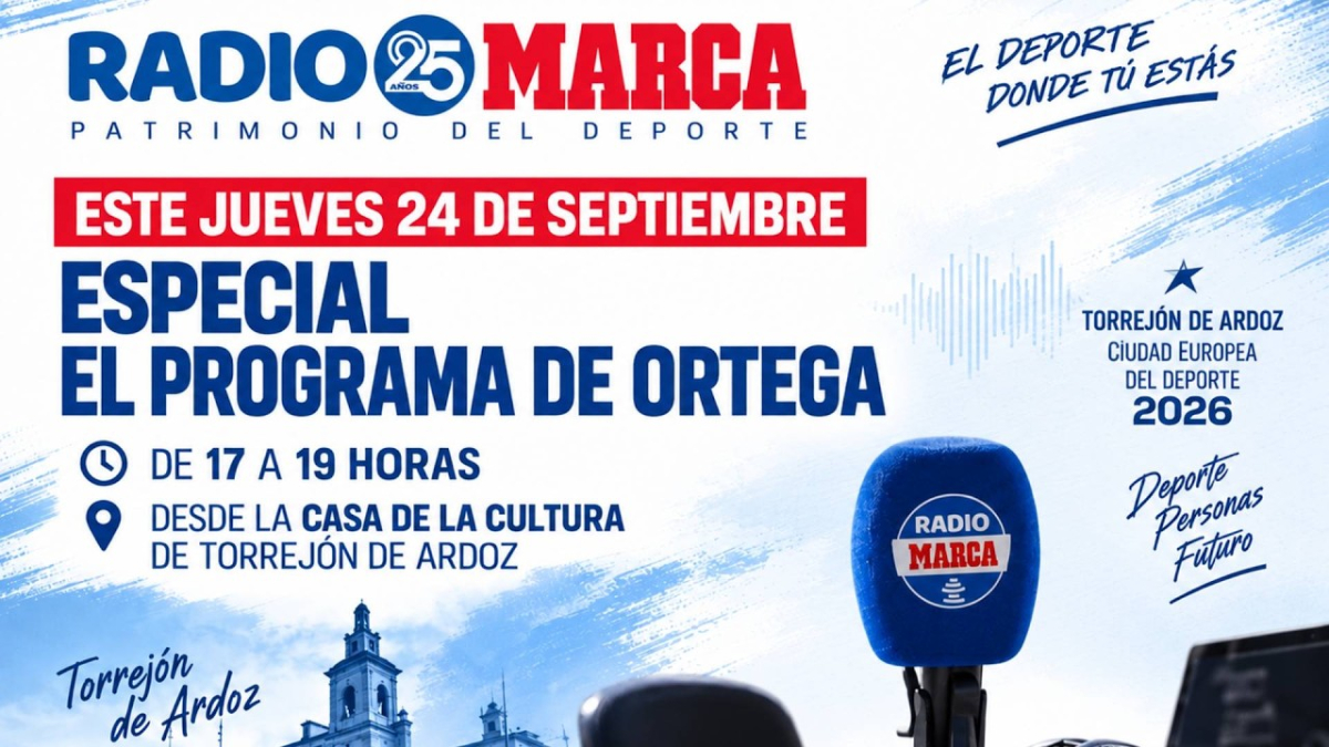 Sigue en directo ‘Patrimonio del Deporte’ de Torrejón de Ardoz