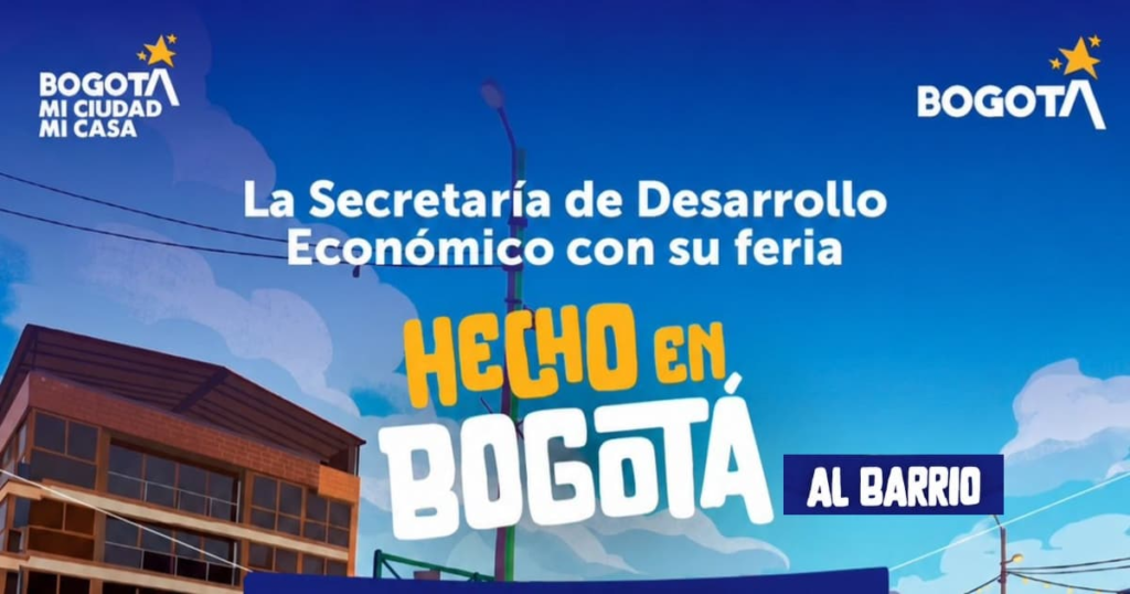 Hecho en Bogotá llega a parque El Country Sur sábado 5 septiembre 2026