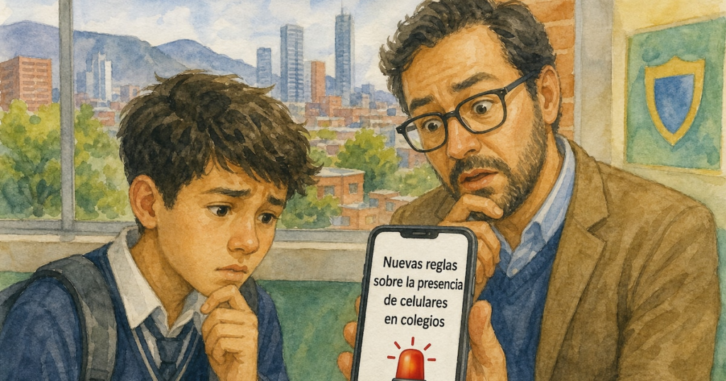 Celulares en los colegios de Bogotá: Secretaría de Educación publicó borrador con nuevas reglas para estudiantes y docentes