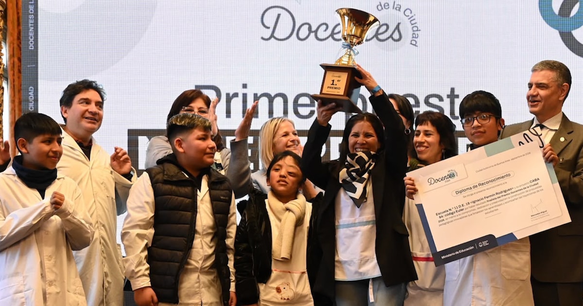 La Ciudad de Buenos Aires premió a docentes por proyectos innovadores para mejorar el aprendizaje