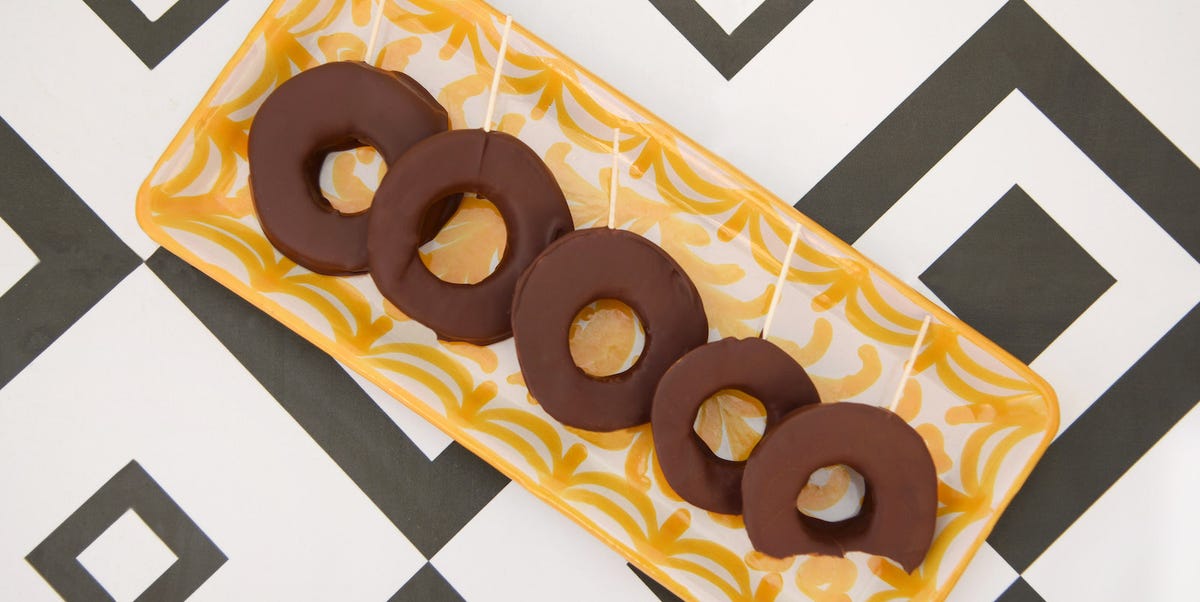 Donuts de manzana y chocolate por Delicious Martha