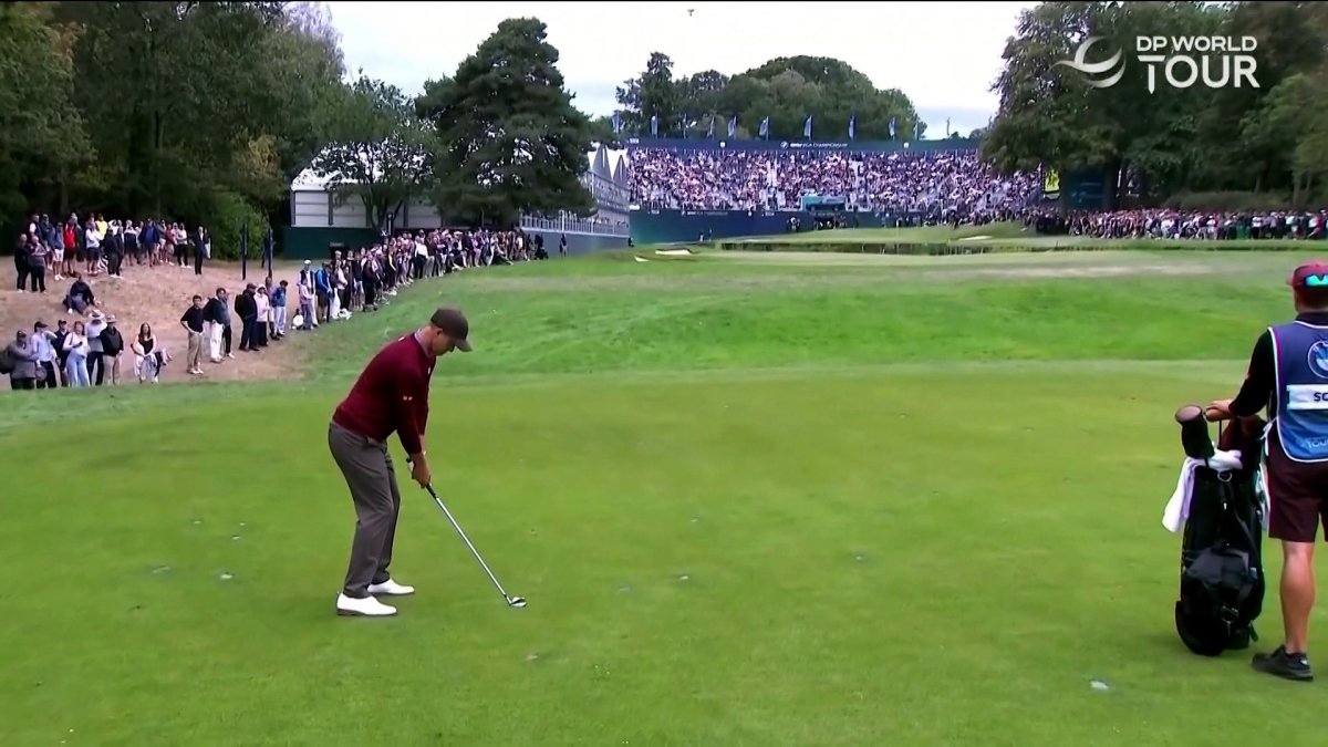 Manuel Elvira colidera el BMW PGA Championship con Alejandro del Rey a un golpe