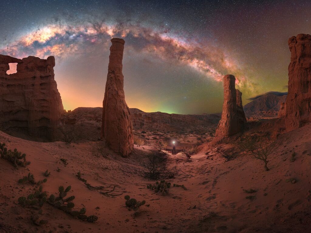 las increíbles fotos tomadas bajo las estrellas