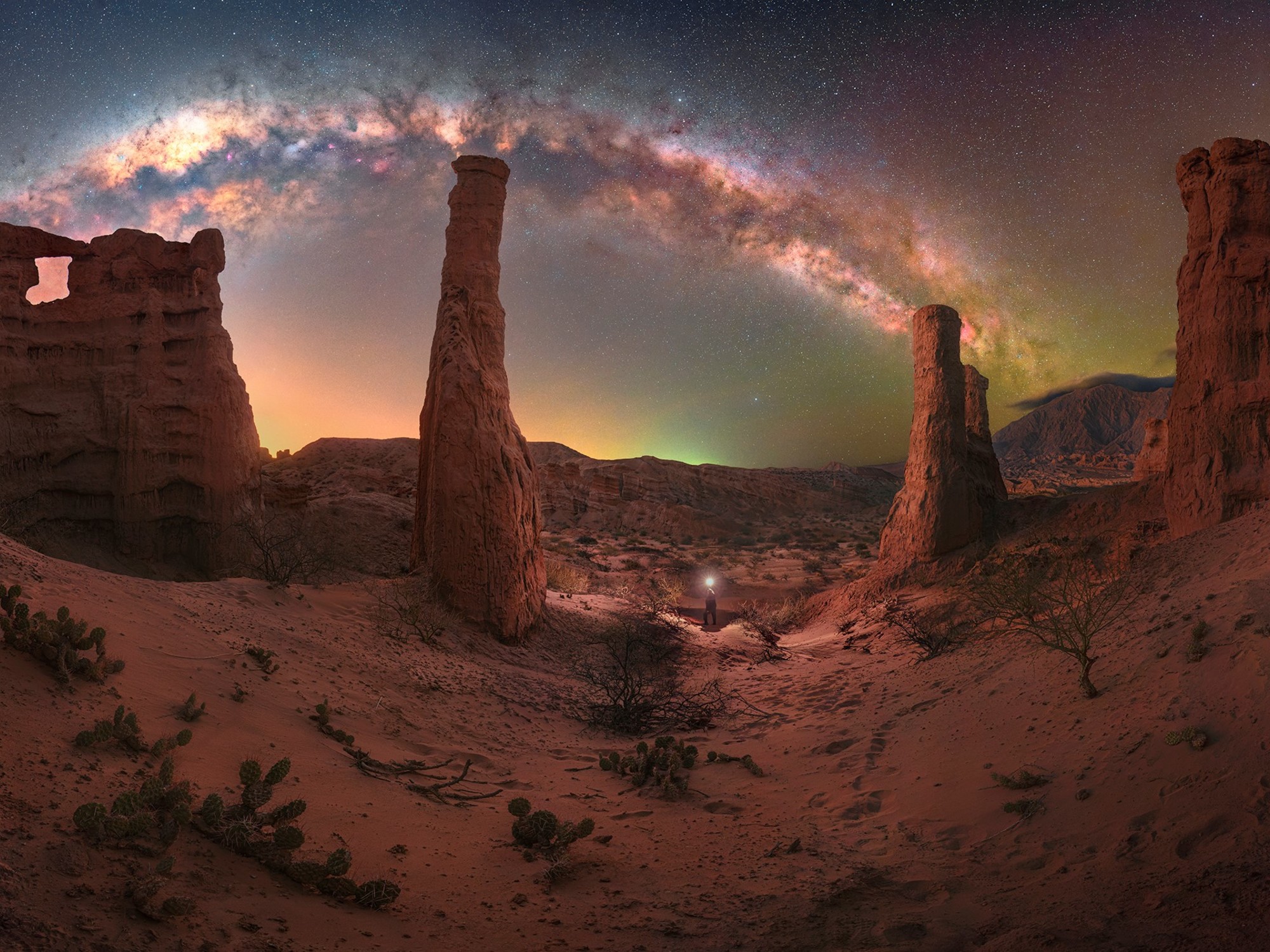 las increíbles fotos tomadas bajo las estrellas
