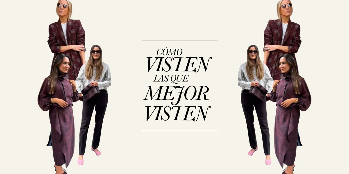 Cómo visten las que mejor visten el color berenjena