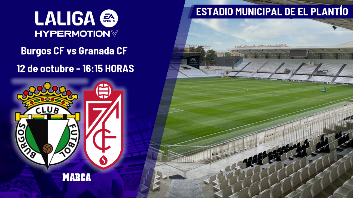 Granada: horario, dónde ver en TV y canal del partido de LaLiga Hypermotion
