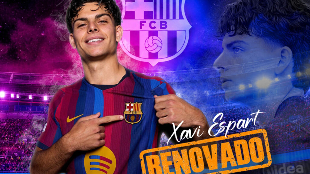 Xavi Espart renueva con el Barça