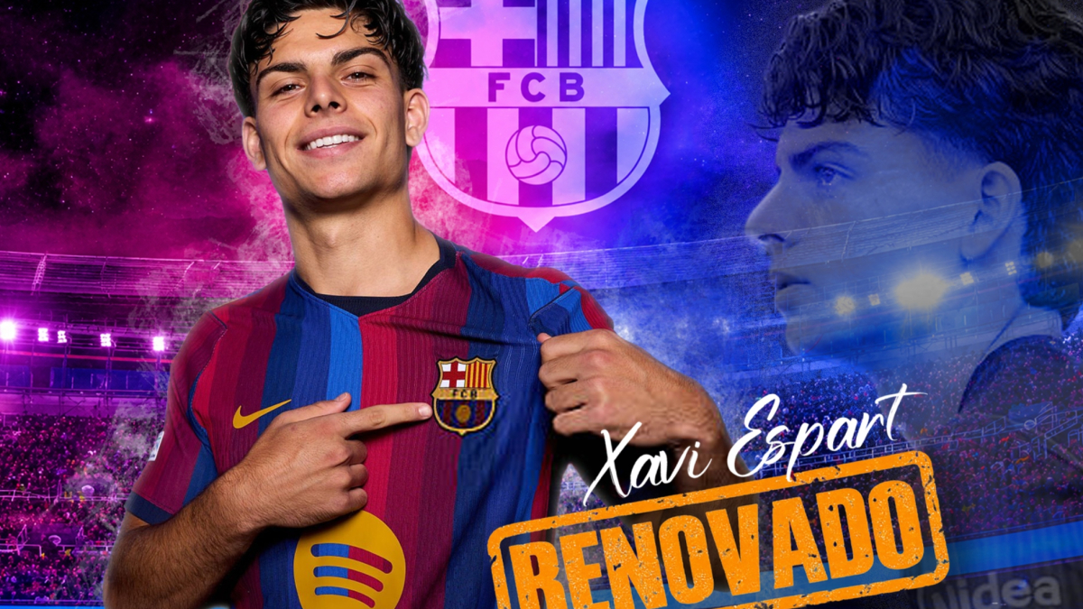 Xavi Espart renueva con el Barça