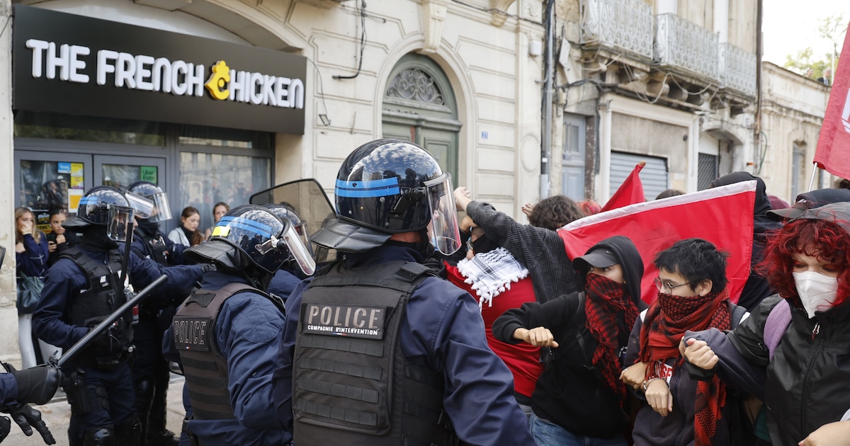 Siguen los disturbios por las protestas estudiantiles en Francia: hubo bloqueos e incidentes con fuerzas de seguridad
