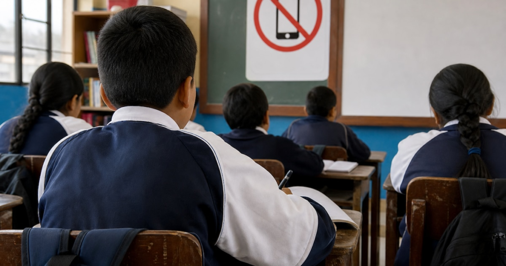 La Provincia de Buenos Aires restringió por ley el uso de celulares en las escuelas secundarias